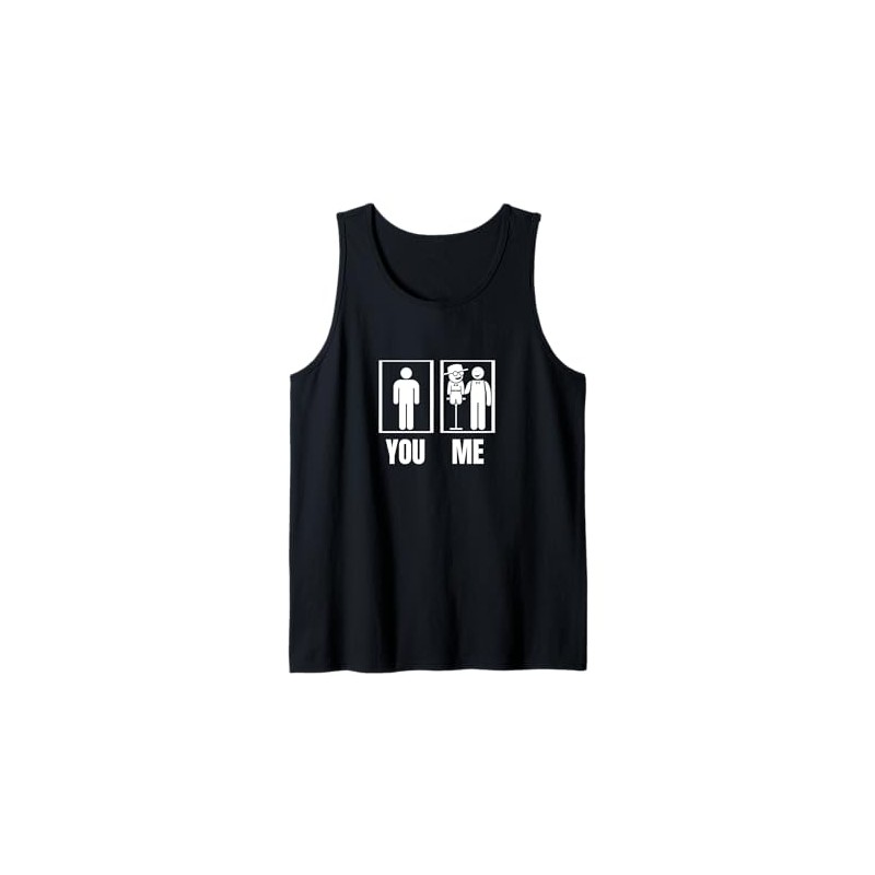 Ventriloquist Proud Funny Men Ventriloquist Tank Top