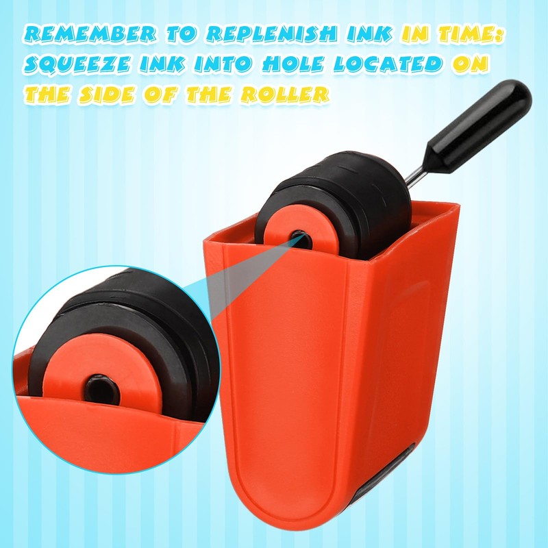 Sherr Dashed Handwriting Lines Practice Roller Stamp Self Inking Line