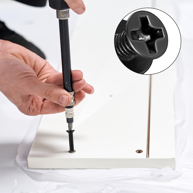 790 Piece M3 M4 Screws Set, Countersunk Screws Nuts Set,