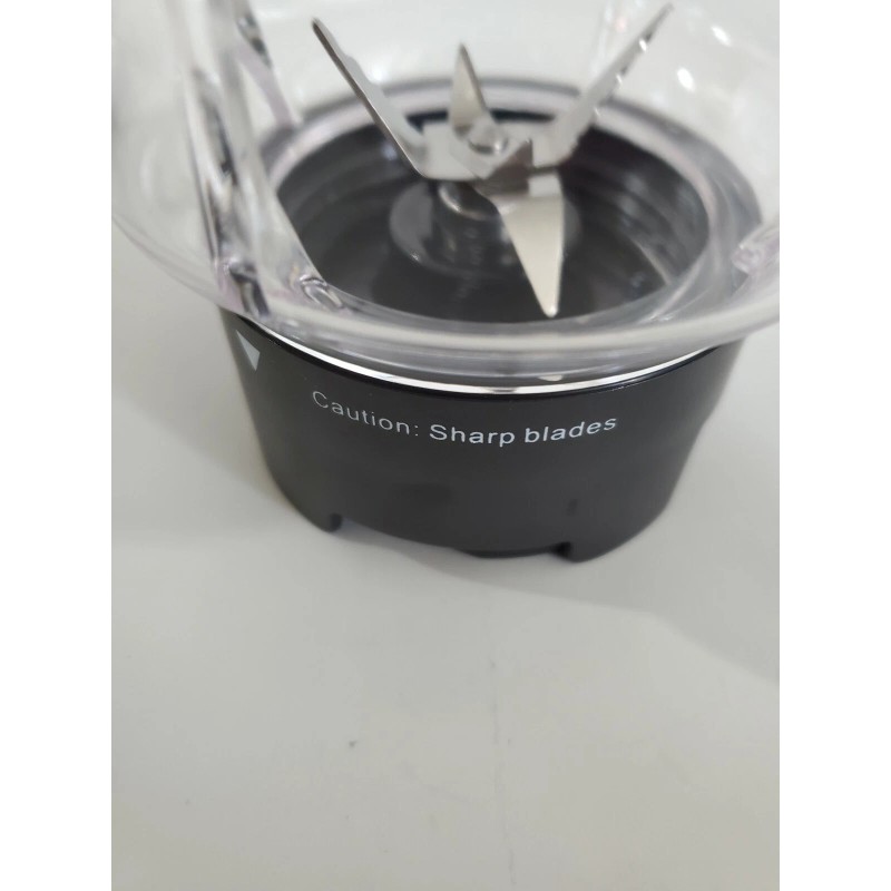 Snap-On Tools GRAY RETRO Smoothie Maker SSX21P137 W/Bottle & Straw