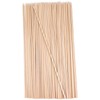 12" Natural Bamboo Wooden Skewers the diameter is 4mm (100