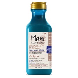 Maui Moisture Conditioner Coconut Milk 13 Ounce (Nourish) (385ml) (Pack of 3)