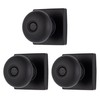 BRINKS – Contemporary Privacy Locking Interior Ball Door Knob, Matte