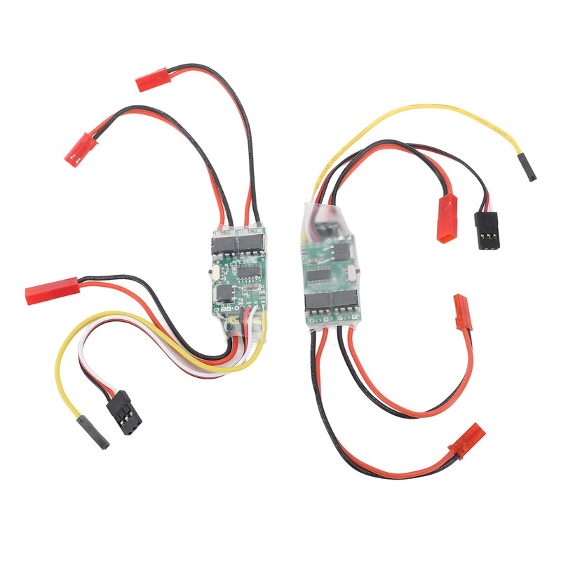2PCS Brushed ESC Two Way Bidirectional Waterproof 5A Differential ESC