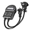 KIMOC Timer Outlet, 12 Hours, Outdoor Use, Rainproof, Waterproof, Digital