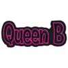 Queen B Patch - 3x1.5 inch