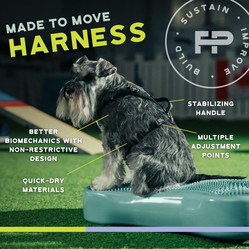 FitPAWS Made to Move No-Pull Harness | Adjustable Fit |