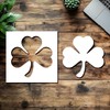 Leaf Clover Stencil for Painting – 4x4 Inch Reusable Template