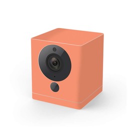 MightySkins Skin Compatible with Wyze Cam V2 - Solid Peach | Protective, Durable, and Unique Vinyl Decal wrap Cover | Easy to Apply, Remove, and Change Styles | Made in The USA