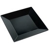 Yanco RM-112BK Rome Square Plate, 12" Width, 12" Length, Melamine,