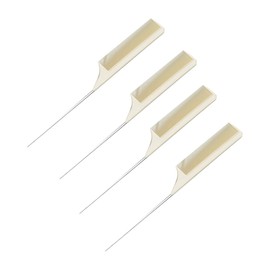 WOONEKY Professional Pintail Hair Comb Static-free Picking Comb Hairdressing Perfect for Home Salon Use