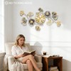 Axioglo Wall Clocks for Living Room Decor,Large Wall Clock,3D Creative