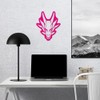 ANGDEST CLUB Decal Stickers of Dragon Head 22 (Pink) Premium