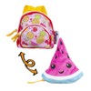 Zipstas Watermelon 2-in-1 toddler backpack. Rucksack transforms into plush watermelon.