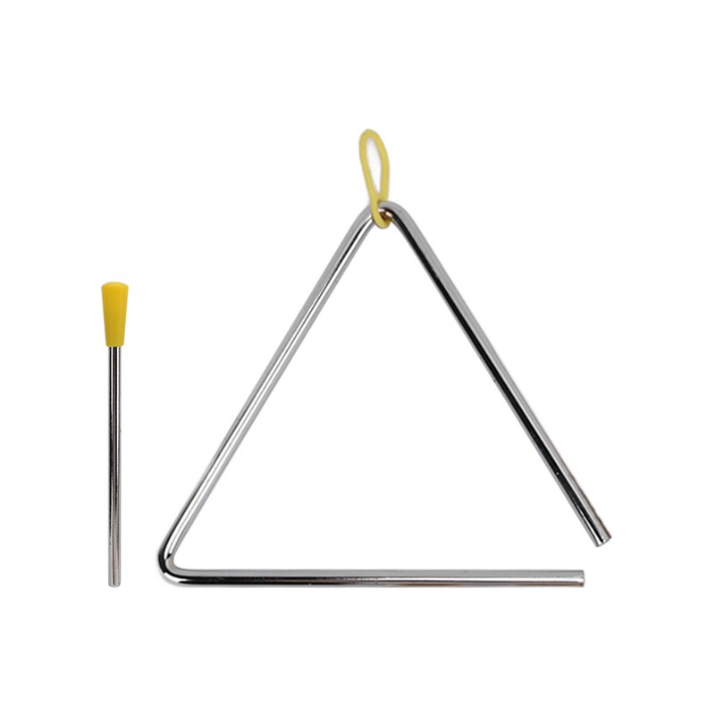 Triangle Percussion Instrument Set Wood Musical Percussion Instrument Toy for