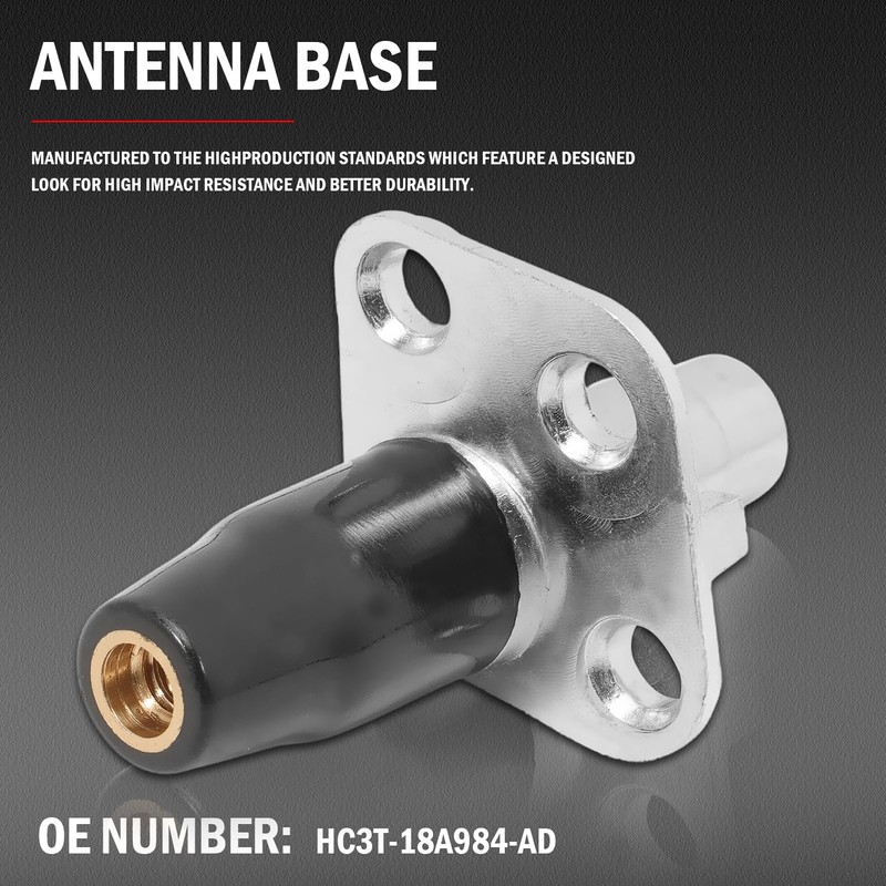 Radio Antenna Base Mount Compatible with Ford F-250/F-350 Super Duty