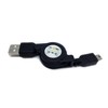 BoxWave Cable Compatible with OneTouch Verio Flex - miniSync, Retractable,