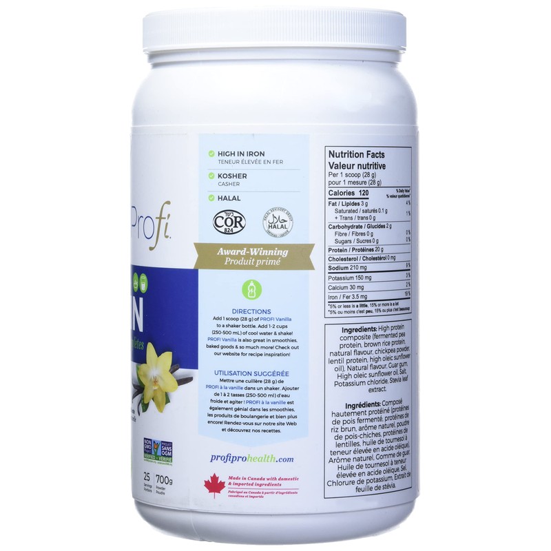 Profi Protein Vanilla (725G Jug) 725 Gram