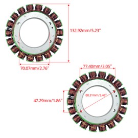 Magneto Stator Coil for Kawasaki KAF620 Mule 3000 3010 3020 2001-2008