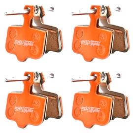 myBESTbike - Bicycle Brake Pads 4 Pairs Disc Brake Pads For Bike, Compatible With Avid Elixir 1, 3, 5, 7, 9, SRAM X0, X7, X9, XX, Level T, Level TL