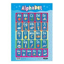 Sumbox Alphabet Educational Poster for Kids, Colourful Alphabet Phonetics A3 Poster for Early Years Learning, Classrooms, Nurseries, Playrooms or Preschool