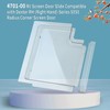 4701-00 RV Screen Door Slide Panel Replacement Clear Plexiglass, 4700-00