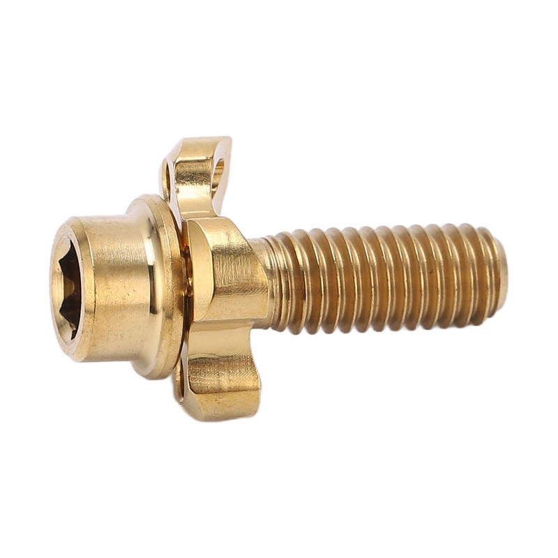 RISK Bike Front Derailleur Screw Gasket Kit Hollow Titanium Alloy