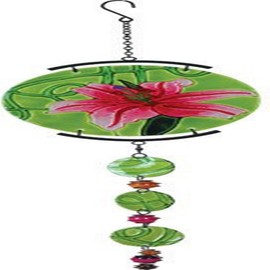 Premier Kites 81145 Glass Sun Disk/Spinner, Stargazer Lily