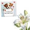 Lovely Get Well Soon Card For Grandma - Dog Lover,