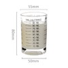 Shot Glass Measuring Cup 3 Ounce/90ML Liquid Heavy High Espresso