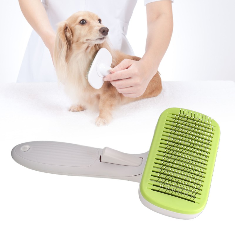 Pet Grooming Brush Multipurpose Removes Loose Undercoat Mats And Knots