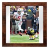 Braxton Miller - 12X12 Full Color Photo Sign With Hand