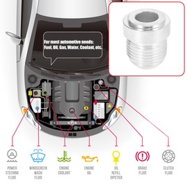 X AUTOHAUX 2pcs AN10 -AN10 5/8" Tube OD NPT Pipe Thread Size Fuel Oil Pump Tank Male Flare Bulkhead Fitting Weld on Hose Barb Adapter Connector Bung Round Base