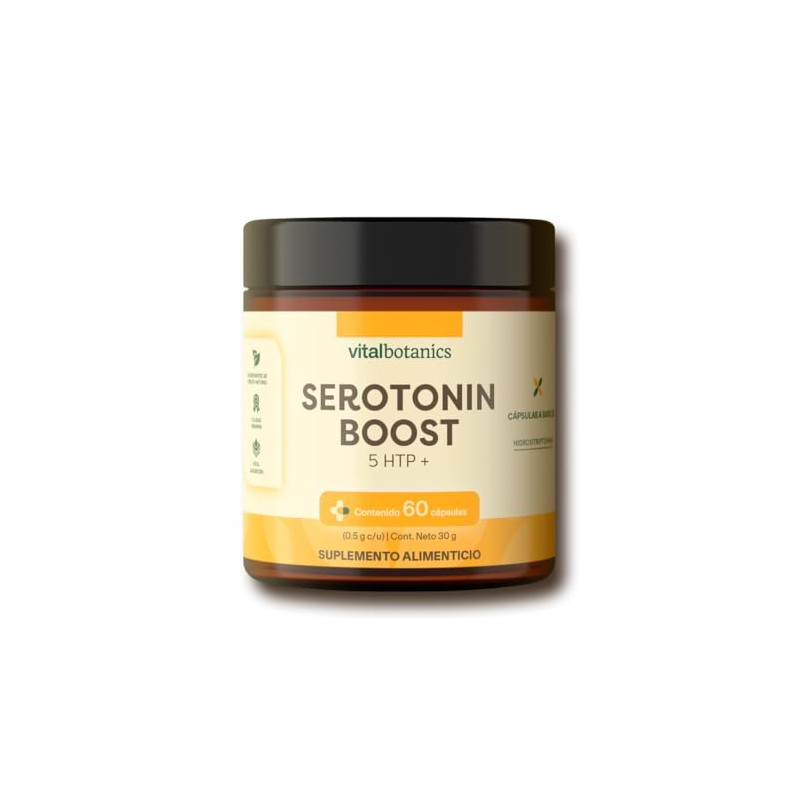 VITAL BOTANICS - 5-HTP Hidroxitriptofano de Semilla de Arroz -
