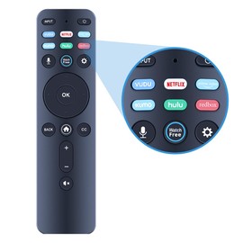 XRT260 Replacement Voice Remote Control for Vizio V-Series 4K Smart TV V435-J01 V505-J01 V505-J09 V505C-J09 V555-J01 V585-J01 V655-J04 V655-J09 V705-J01 V705-J03 V705X-J03 V706-J03 V755-J04 V756-J03