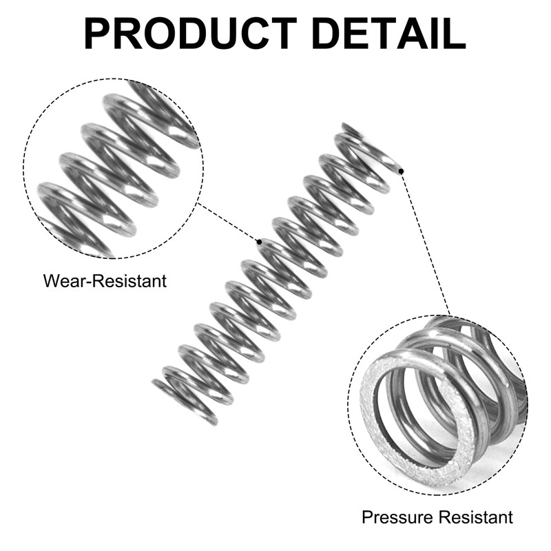 GUNGY Compression Spring Stainless Steel Spring Compression Springs 30 mm
