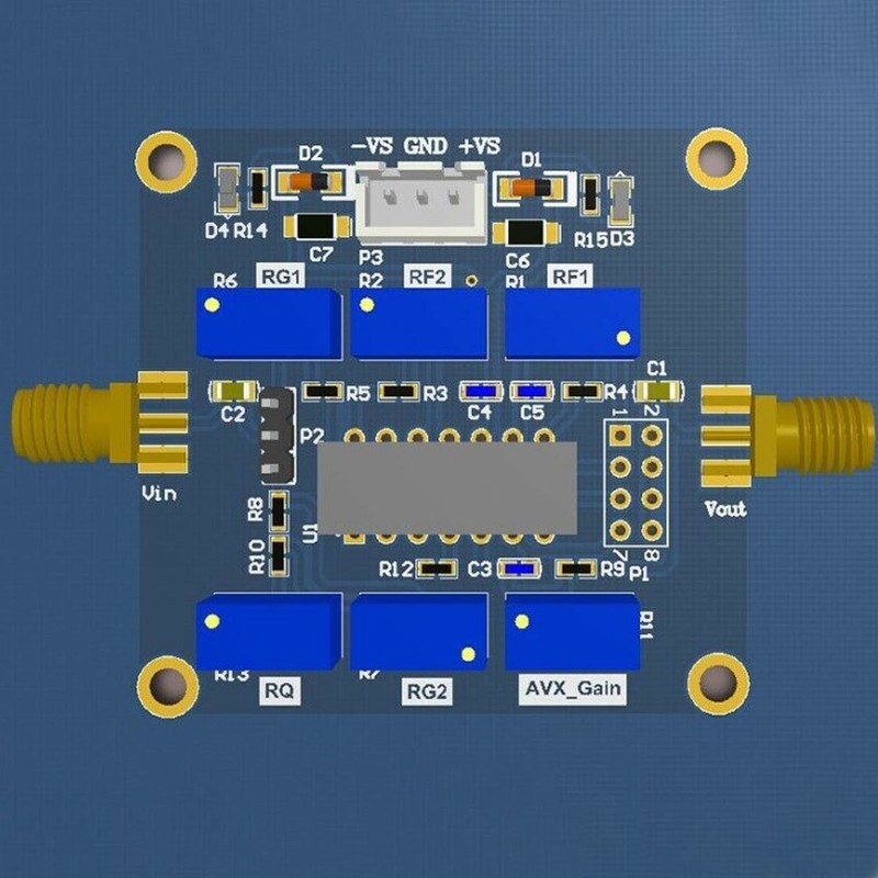 Active Filter Board UAF42 Adjustable Highpass Lowpass Bandpass Filter Module