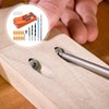 28-Piece Carpenter's Mitre Drill Bit Set, Precise Positioning, Easy to