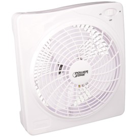 HOMEBASIX F-1022 Box Fan, 10-Inch
