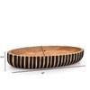Kimona Decorative Bowl Wooden Centerpiece Table Decorations Decorative Long Wooden