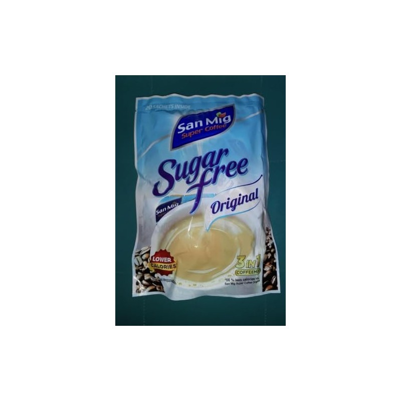 Original Sugar Free Coffee 20 sachets 3in1 Coffee Mix