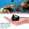 DOMICA 3W 50GPH Mini Submersible Water Pump, Small Fountain Pump
