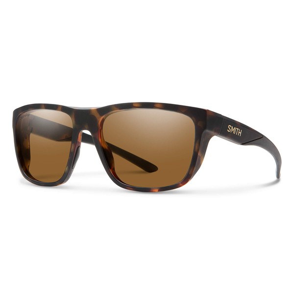 Smith Barra Sunglasses Matte Tortoise/ChromaPop Polarized Brown