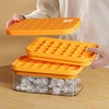 Ice Cube Trays with Lid and Bin, Reusable 56 Food-Grade