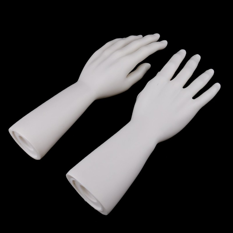Baoblaze Decorative Hand Jewellery Holder Display Mannequin Hands 1 Pair