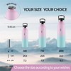 Thermos Flask, 1000 ml, BPA-Free, Stainless Steel, Leak-Proof Insulated Flask,