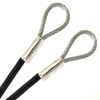 PHAT, 5/16" Vinyl Coated Galvanized Steel Cable with Looped Ends,