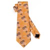 HISDERN Men's Tie Floral Tie and Pocket Square Classic Men's
