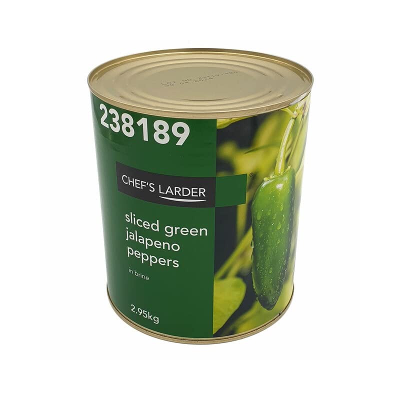 Sliced Green Jalapeno Peppers 2.95g