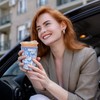 Reusable Insulated Neoprene Iced Coffee Cup Sleeve, Durable Drink Sleeve